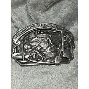 Vintage GPAA Gold Prospectors Belt Buckle Limited Edition 3119/10000 3in America